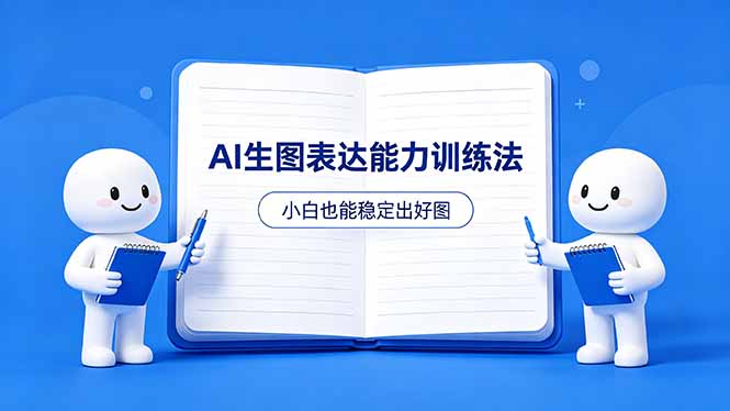 AI生图不是做漂亮图，而是表达能力。这套方法让小白也能稳定出好图-亮剑学堂