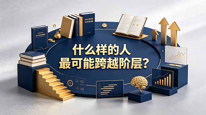 付费文章：什么样的人最可能跨越阶层？具备这五种特质，普通人也能顺利跨越阶层-亮剑学堂