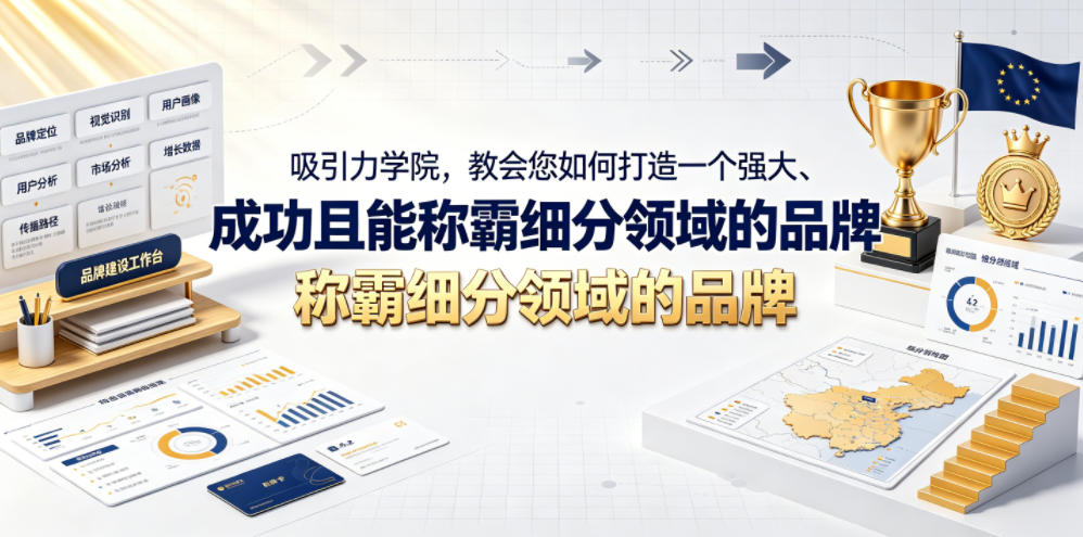 吸引力学院,教会您如何打造一个强大、成功且能称霸细分领域的品牌!【原创双语字幕】-亮剑学堂