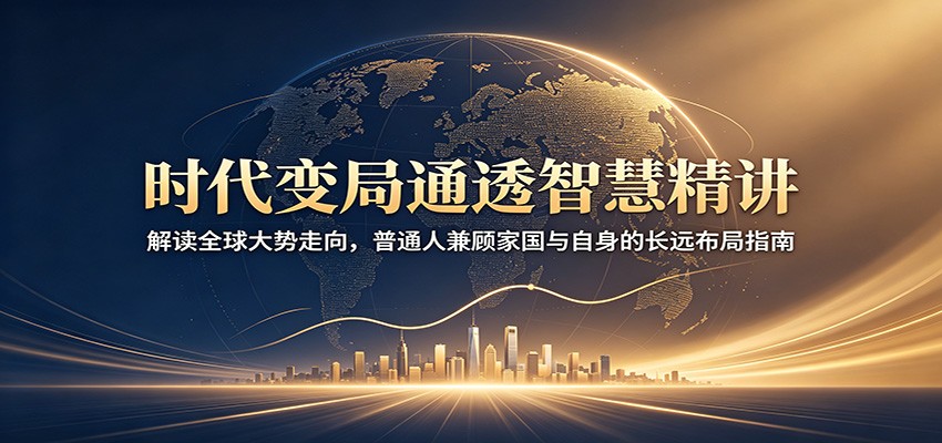 时代变局通透智慧精讲:解读全球大势走向,普通人兼顾家国与自身的长远布局指南-亮剑学堂